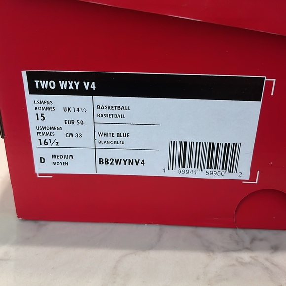 New Balance Two Way 4s | Size 15 Basketball Shoes | Never Worn - Picture 5 of 5